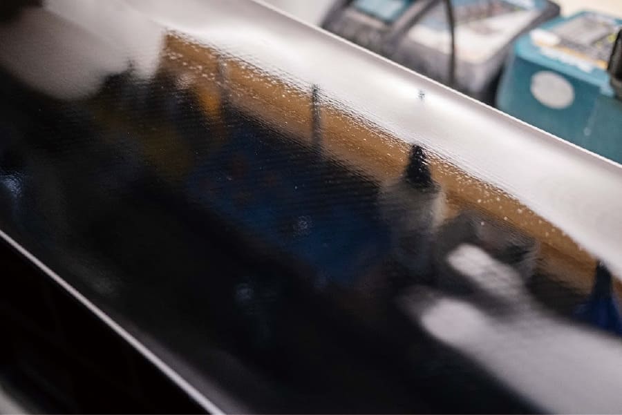 サーモマシンを使用してのHOTWAXING画像